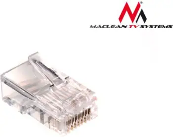 Prizë Maclean RJ-45 8P8C 5e (MCTV-662), 100 copë