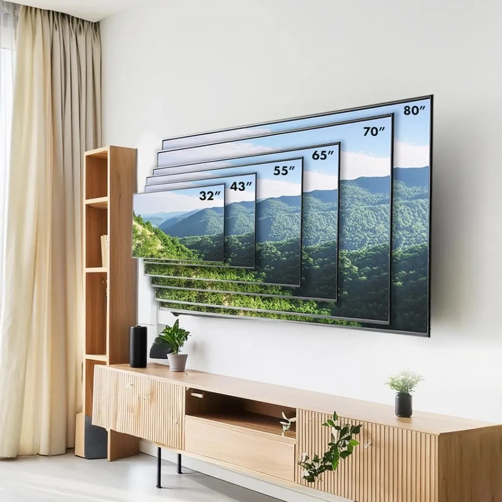 Mbajtëse për TV Maclean MC-413, 32-80", e zezë - 3