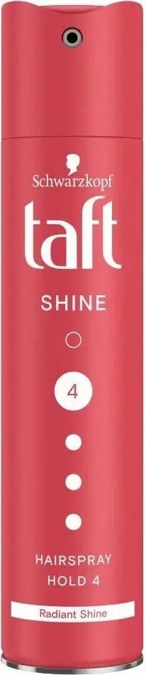 Llak për flokë Taft 250 ml, Shine 4