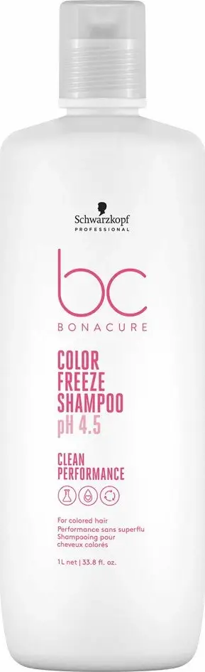 Shampo për flokë të lyer Schwarzkopf Bonacure Color Freeze, 1000 ml