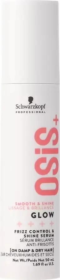 Serum për flokë Schwarzkopf Professional OSiS Glow Frizz Control & Shine, 50 ml