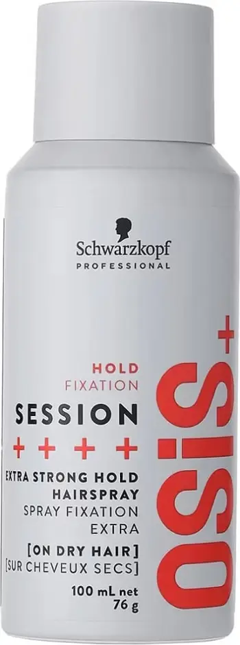 Llak flokësh Schwarzkopf Professional Session, mbajtje shumë e fortë, 100ml
