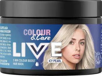 Maskë për flokë ngjyruese Schwarzkopf Live Colour&Care Icy Pearl për femra 150ml