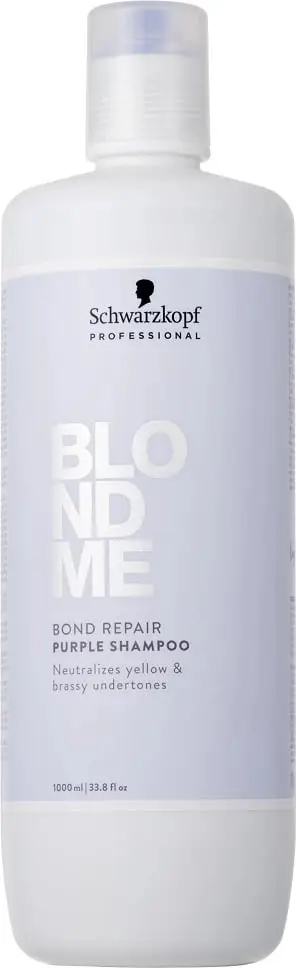 Shampon për femra Schwarzkopf Professional BlondMe Bond Repair Purple Purple Neutralizing, 1000ml