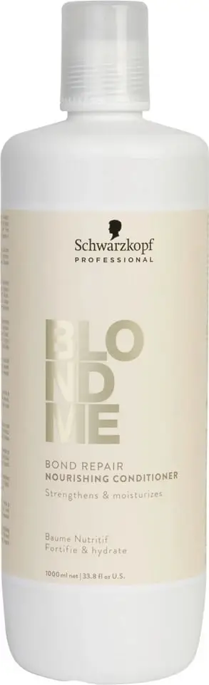 Kondicioner flokësh për femra Schwarzkopf Professional BlondMe Bond Repair Nourishing Conditioner 1000ml