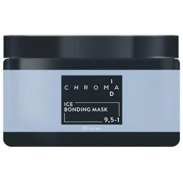 Maskë për flokë të ngjyrosur Schwarzkopf ChromaID, 9.5-1, 250 ml - 1