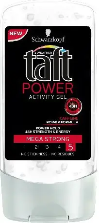 Xhel për flokë Schwarzkopf Taft Power Activity Hair Gel,150 ml