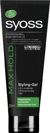 Xhel për stilim flokësh Schwarzkopf Syoss Max Hold, 50 ml