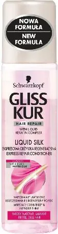 Kondicioner Schwarzkopf Gliss Kur Liquid Silk Gloss Express Top, 200ml
