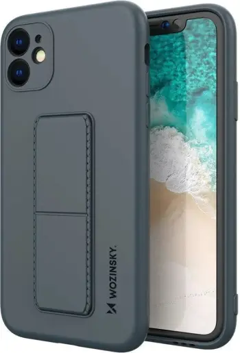 Mbështjellës Wozinsky Kickstand Case për Samsung Galaxy A11/M11, silikon, blu