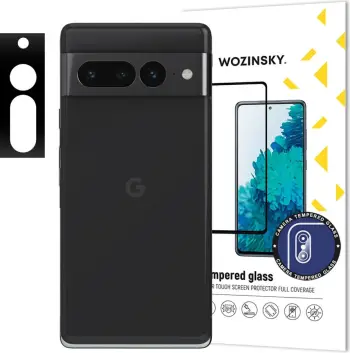 Mbështjellës xhami për kamerë Wozinsky Full Camera Glass për Google Pixel 7 Pro, i zi