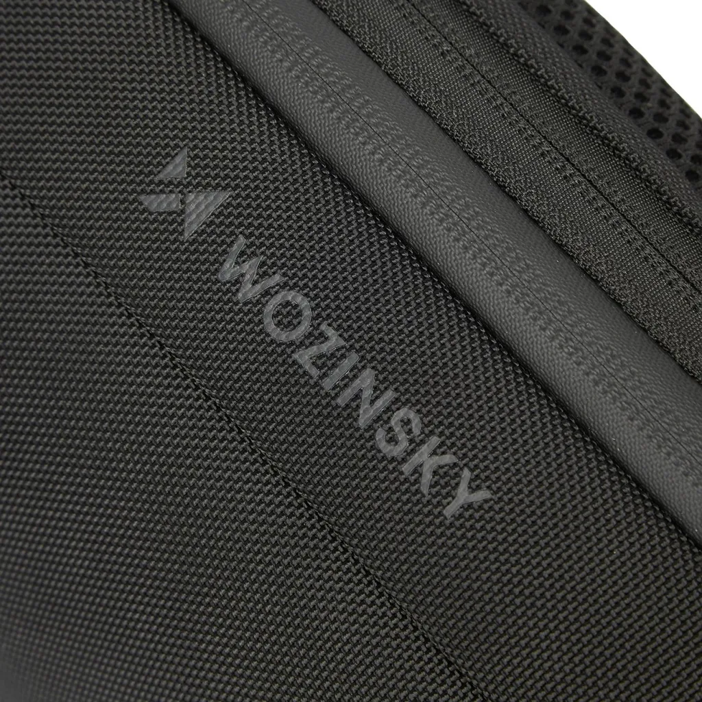 Çantë shpine një sup Wozinsky Premium me port USB dhe bravë kundër vjedhjes, e zezë - 5