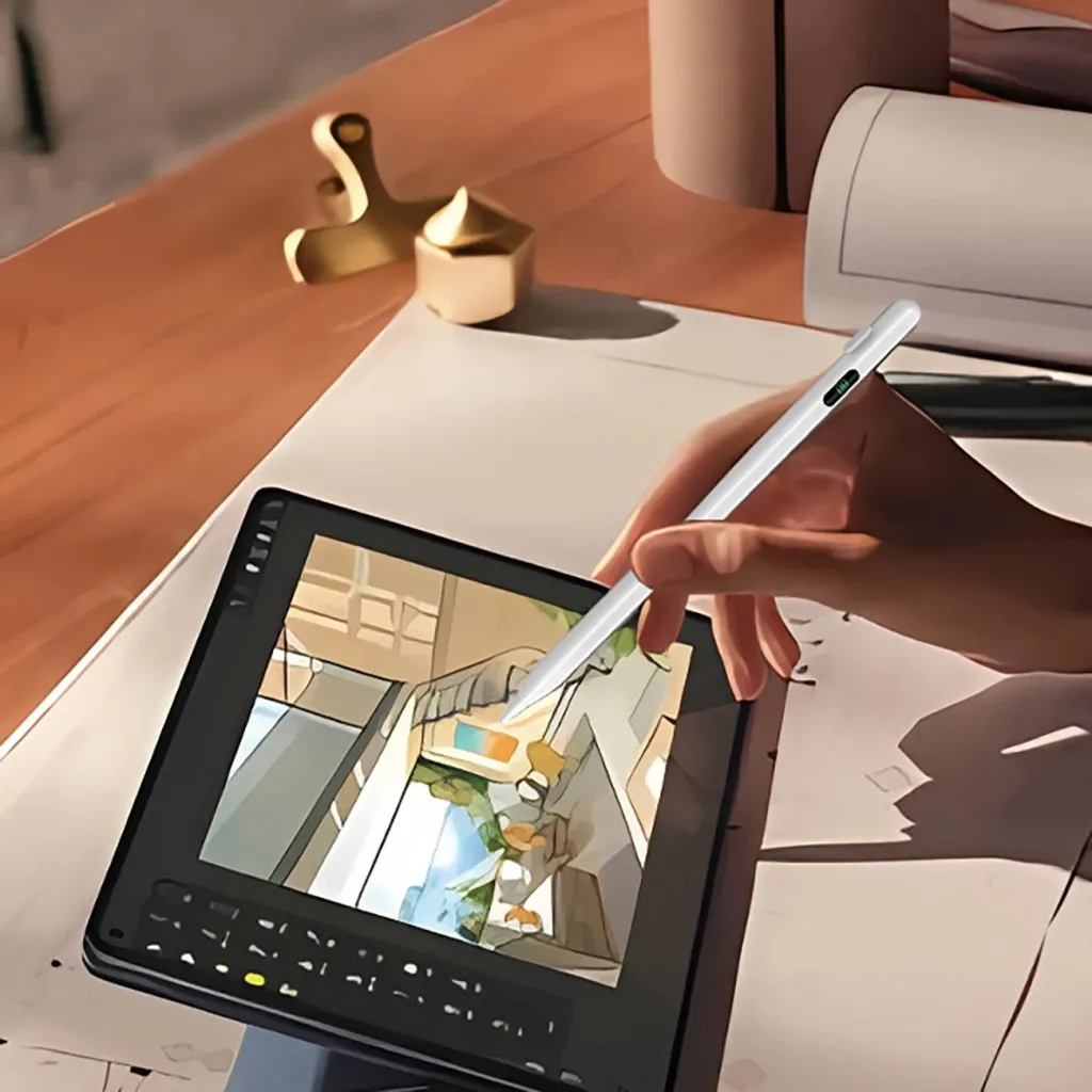 Stilus universal aktiv Wozinsky W2268YAS, për Android dhe iOS, USB-C, i bardhë - 11