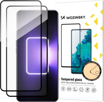 Mbrojtës ekrani xham i temperuar Wozinsky Full Glue për Realme GT Neo 5 / Realme GT3, 2 copë, Kaltër