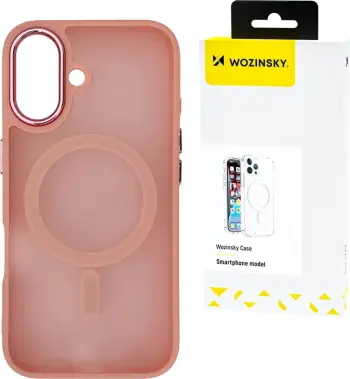 Mbështjellës silikon Wozinsky për Samsung Galaxy S25+, MagSafe, Rozë