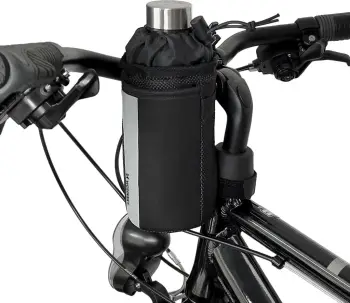 Çantë termike për biçikletë/trotinet Wozinsky WBB29BK, 1L, e zezë