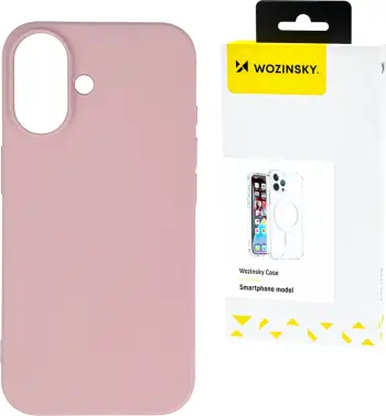 Mbështjellës silikon Wozinsky për Samsung Galaxy S25, Rozë