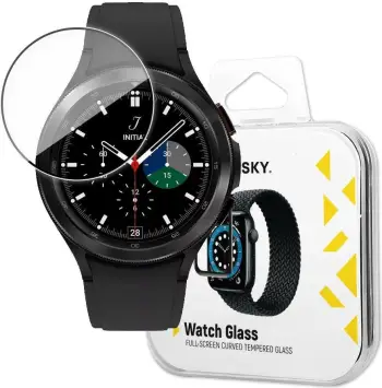 Xham hibrid për smartwatch Wozinsky Watch Glass, për Samsung Galaxy Watch 4/5 40mm, zi