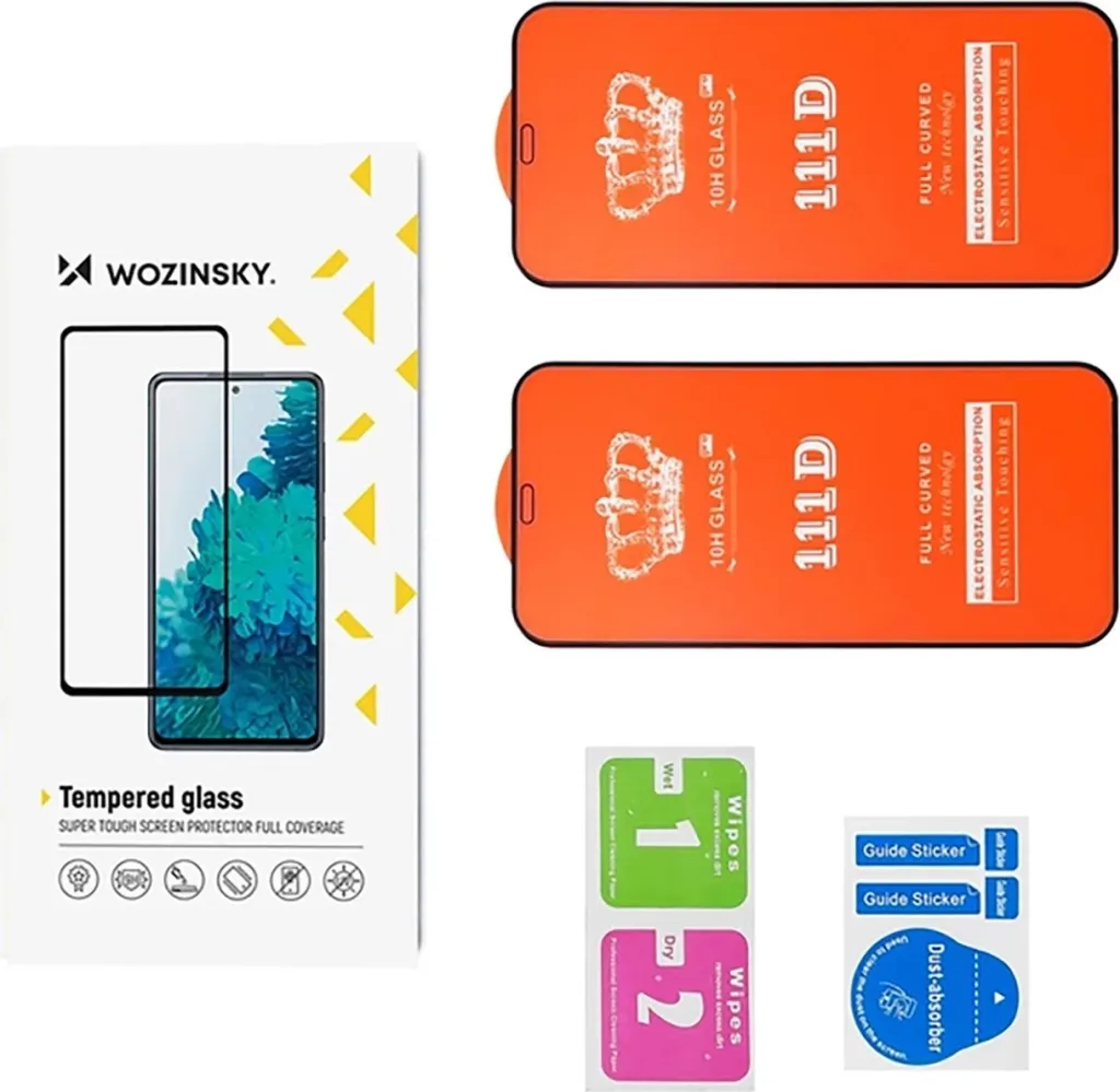 Xham i temperuar Wozinsky për Xiaomi POCO M7, 2 copë, transparent - 2