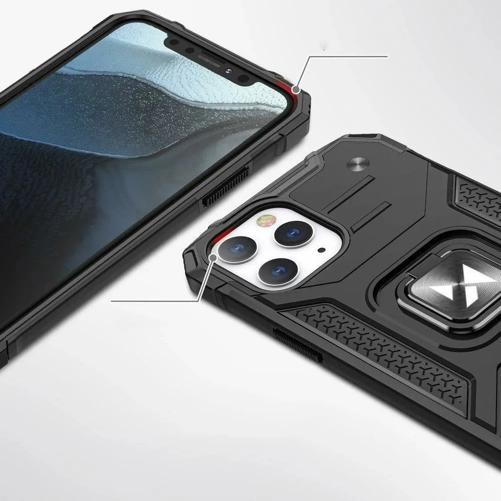 Mbështjellës Wozinsky Ring Armor për iPhone 14 Pro Max, i zi - 2