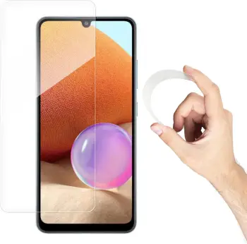 Mbështjellës xhami Wozinsky Full Cover Flexi Nano për Samsung Galaxy A42 5G, transparent