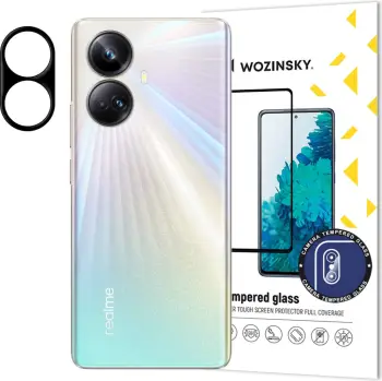 Stakllë mbrojtëse kamere Wozinsky Full Camera Glass për Realme 10, xham i temperuar 9H, transparente