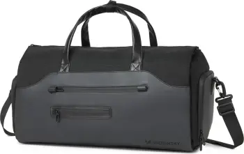 Çantë udhëtimi Wozinsky Premium, 45L, me xhep të lagësht, e zezë