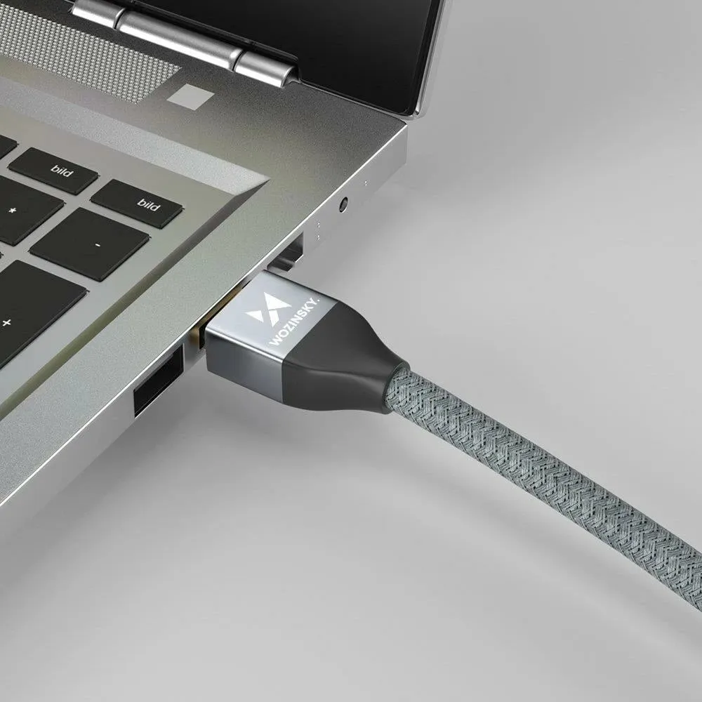 Kabllo HDMI Wozinsky WHDMI-20, 2m, 8K, 48Gbps, argjendtë - 11