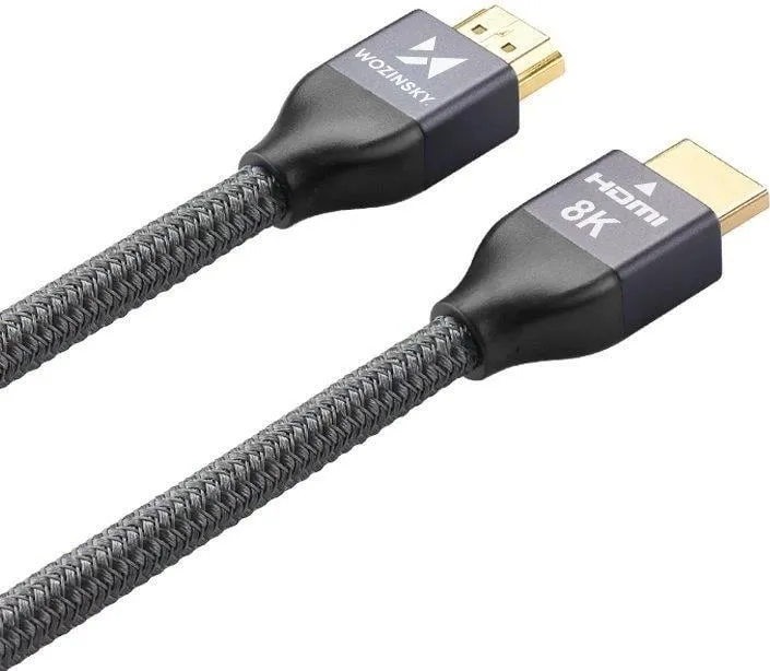 Kabllo HDMI Wozinsky WHDMI-20, 2m, 8K, 48Gbps, argjendtë - 8