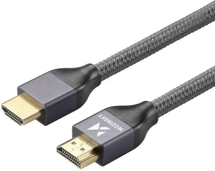 Kabllo HDMI Wozinsky WHDMI-20, 2m, 8K, 48Gbps, argjendtë - 10