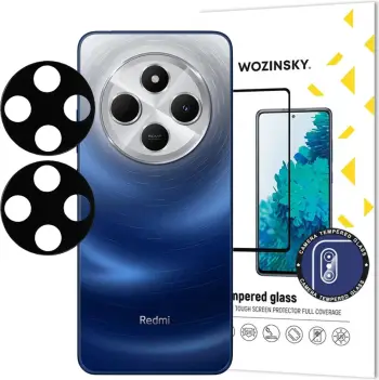 Mbështjellës xhami për kamerë Wozinsky, Xiaomi Redmi Note 14 5G, 2 copë, transparent