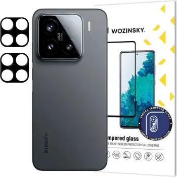 Mbrojtës xhami kamere Wozinsky për Xiaomi 14, 2 copë, 9H, transparent