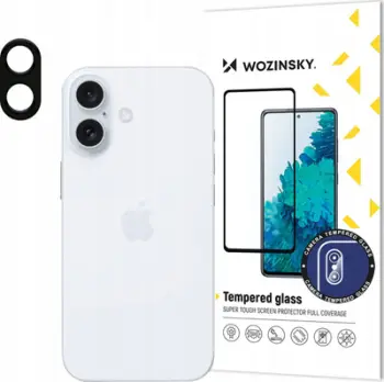 Mbrojtës xhami për kamerë iPhone Wozinsky, 9H, transparent