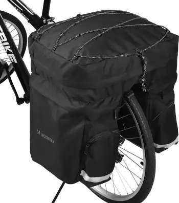 Çantë për biçikletë Wozinsky WBB13BK, 6L, e zezë