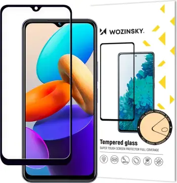 Xham mbrojtës Wozinsky për Vivo Y35 Y22 Y22s, tempered glass, kornizë e zezë