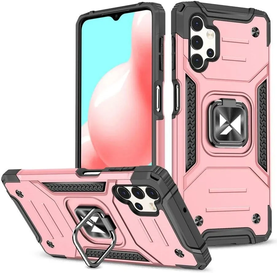 Mbrojtëse telefoni Wozinsky Ring Armor Samsung Galaxy A73, magnetike, gold - 1