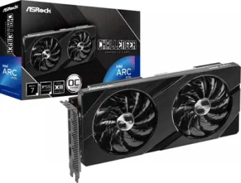Kartelë grafike ASROCK Intel Arc A770 Challenger, 16GB, GDDR6, 2150MHz, e zezë