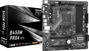 Pllakë Amë ASRock B450M PRO4 R2.0