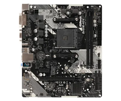 Pllakë amë ASRock B450M-HDV R4.0 - AMD B450 - 2