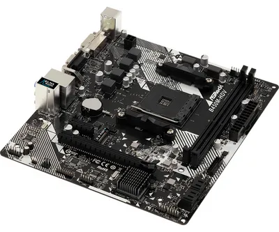 Pllakë amë ASRock B450M-HDV R4.0 - AMD B450 - 3