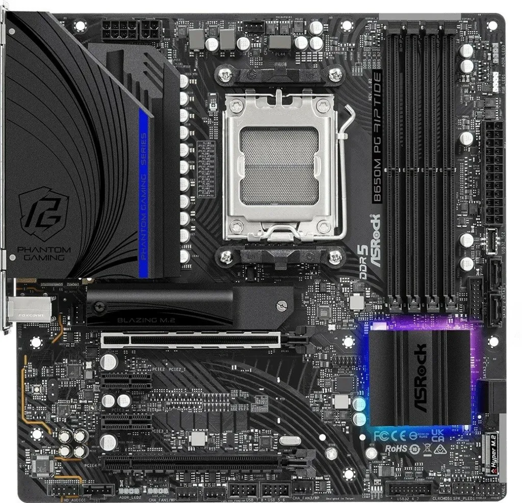 Pllakë amë ASRock B650M PG RIPTIDE - 3