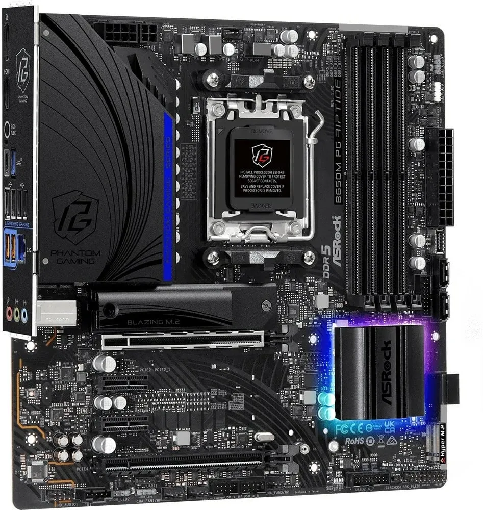 Pllakë amë ASRock B650M PG RIPTIDE - 5