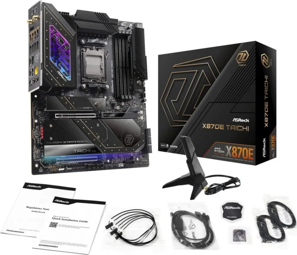 Pllakë amë ASRock X870E TAICHI - 11