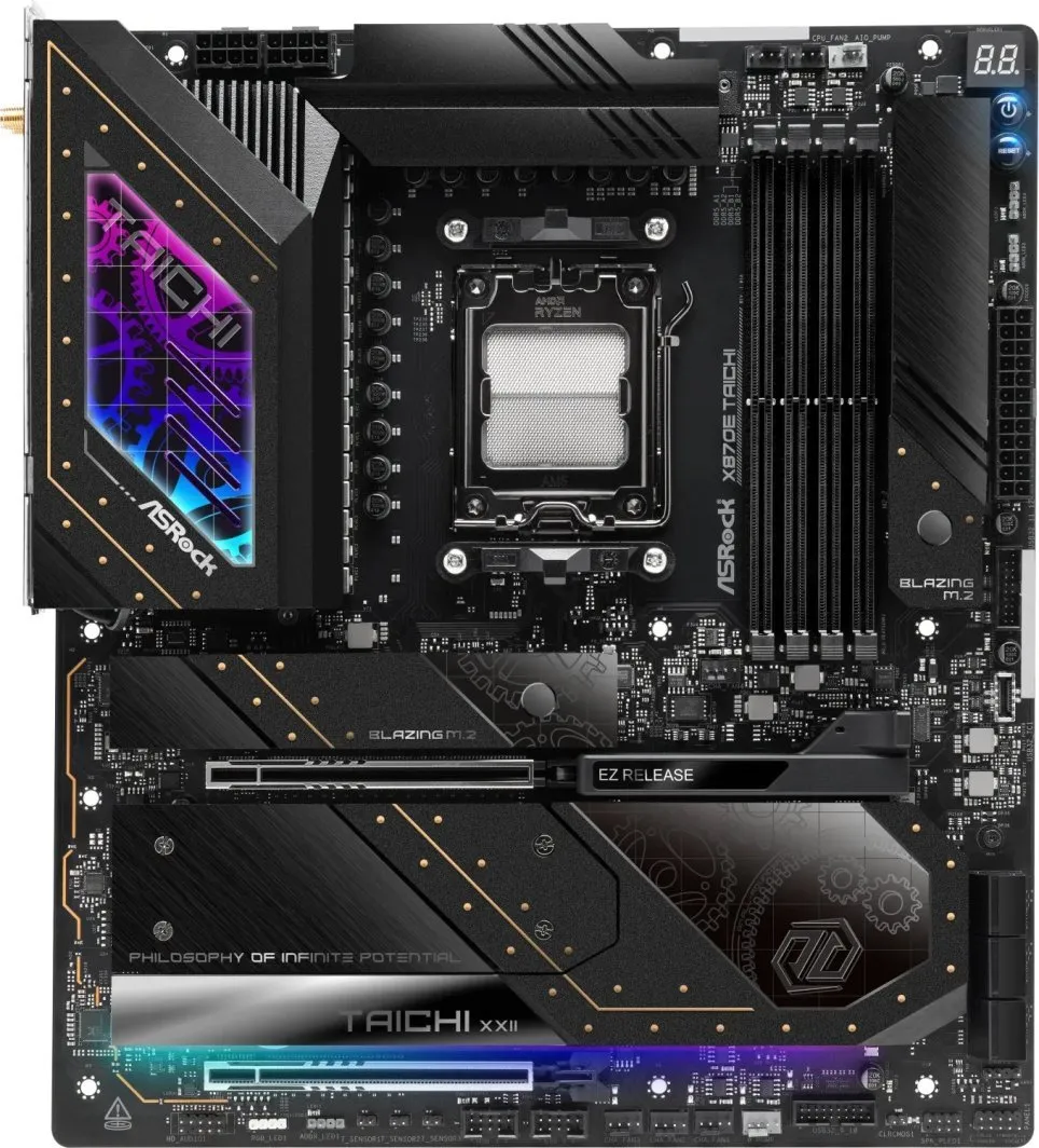 Pllakë amë ASRock X870E TAICHI - 3
