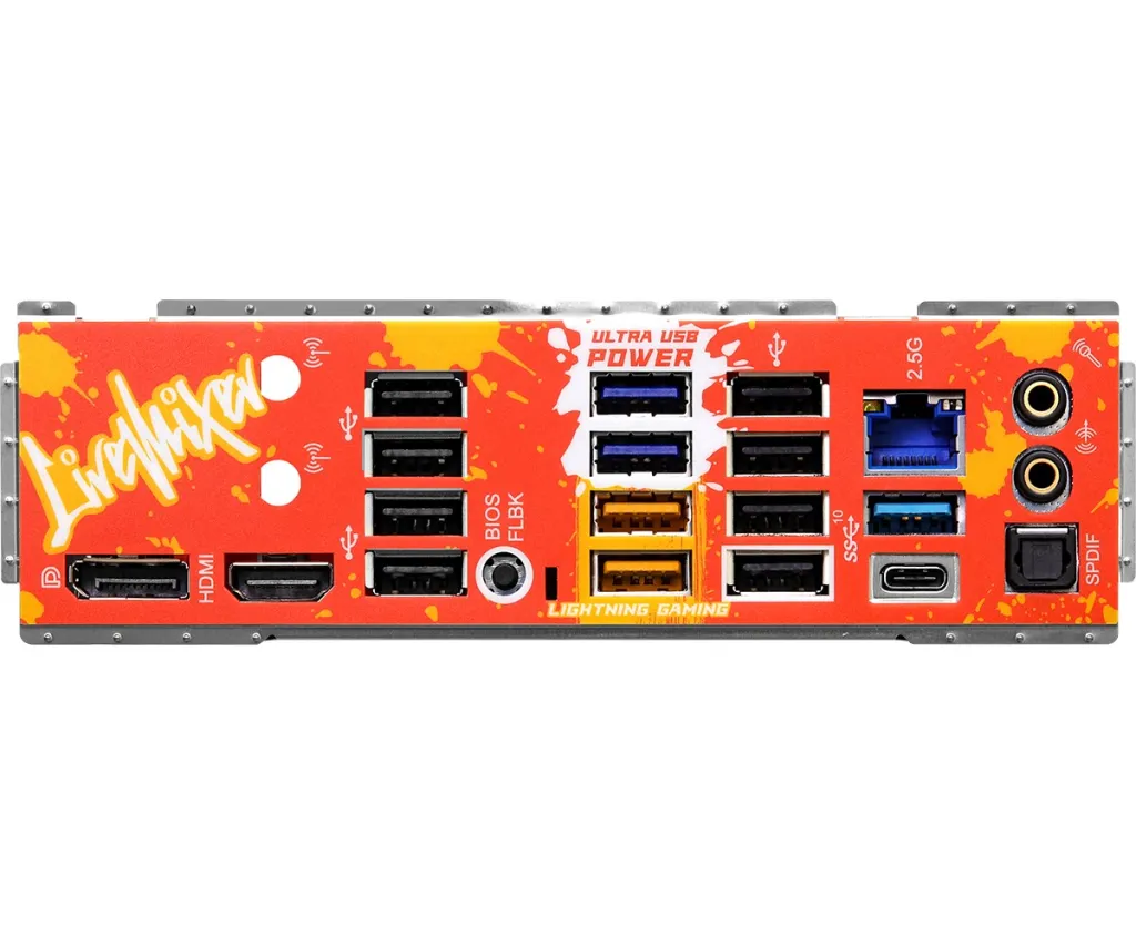 Pllakë amë Asrock B650 LiveMixer AMD B650 Socket AM5 ATX - 6