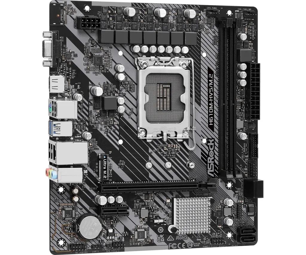 Pllakë amë Asrock H610M-HVS - 2