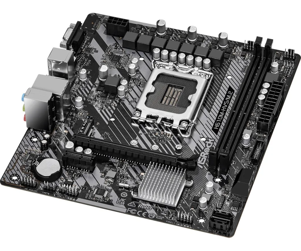 Pllakë amë Asrock H610M-HVS - 4