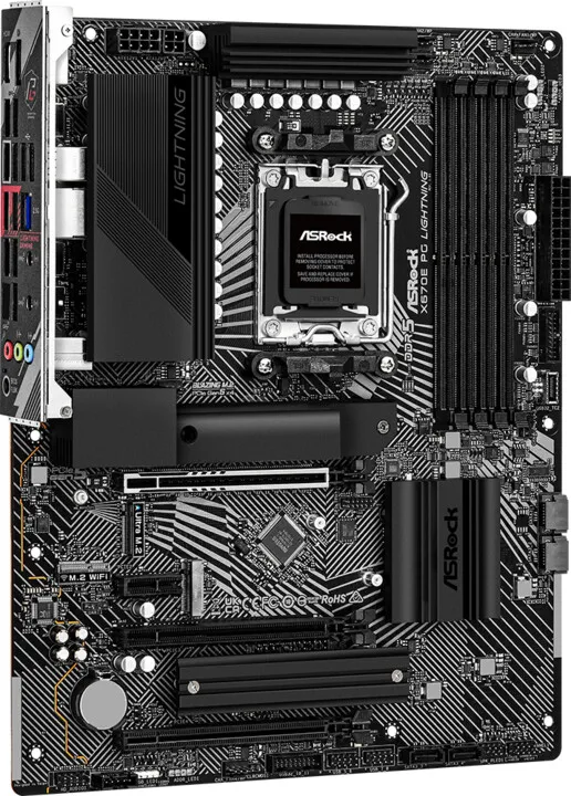 Pllakë amë ASRock X670E PG LIGHTNING - AMD X670 - 4