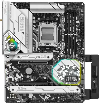 Pllakë amë ASRock B650E Steel Legend WIFI - AMD B650
