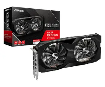 Kartelë grafike Asrock Challenger AMD Radeon RX 6600 D 8GB GDDR6